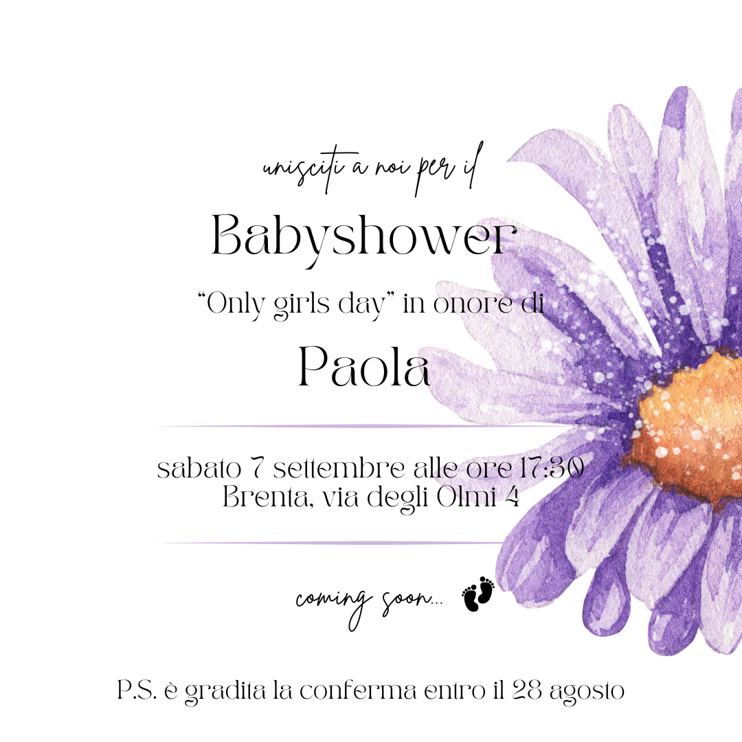 Inviti Originali per Baby Shower e Gender Reveal in Versione Digitale