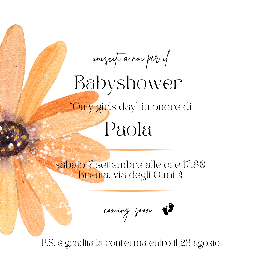 Inviti Originali per Baby Shower e Gender Reveal in Versione Digitale
