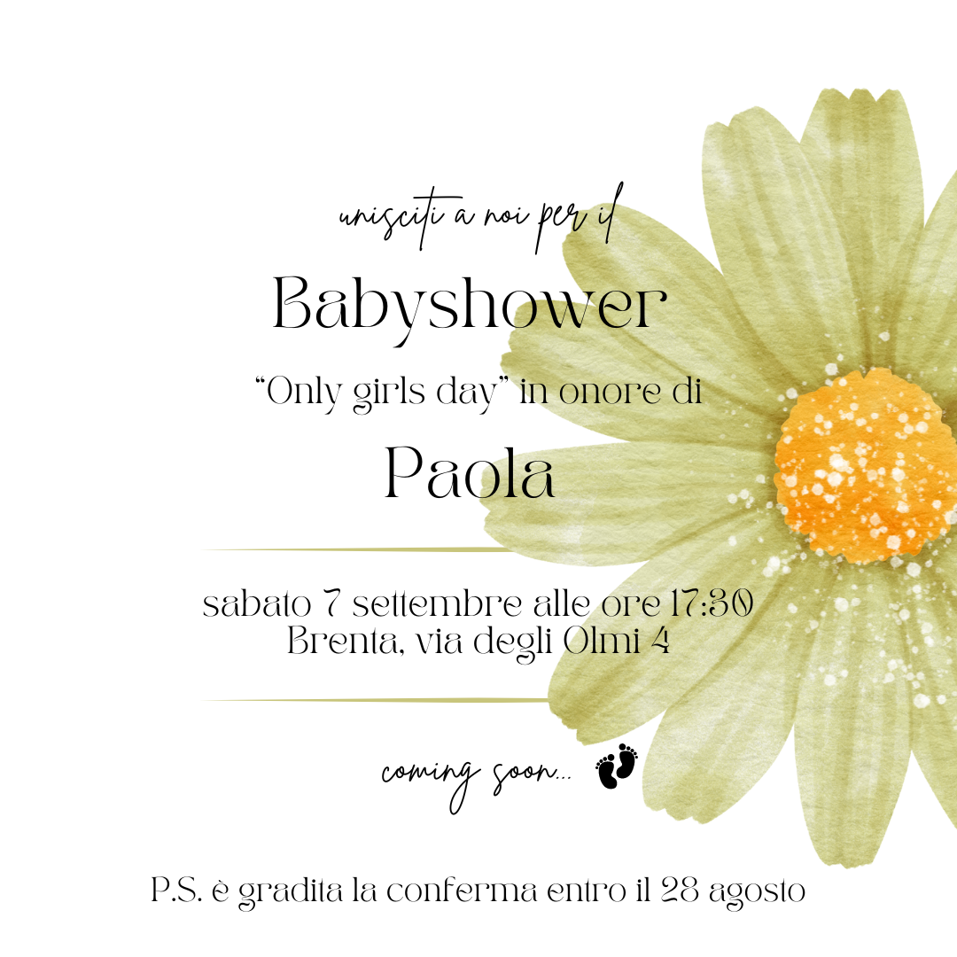 Inviti Originali per Baby Shower e Gender Reveal in Versione Digitale