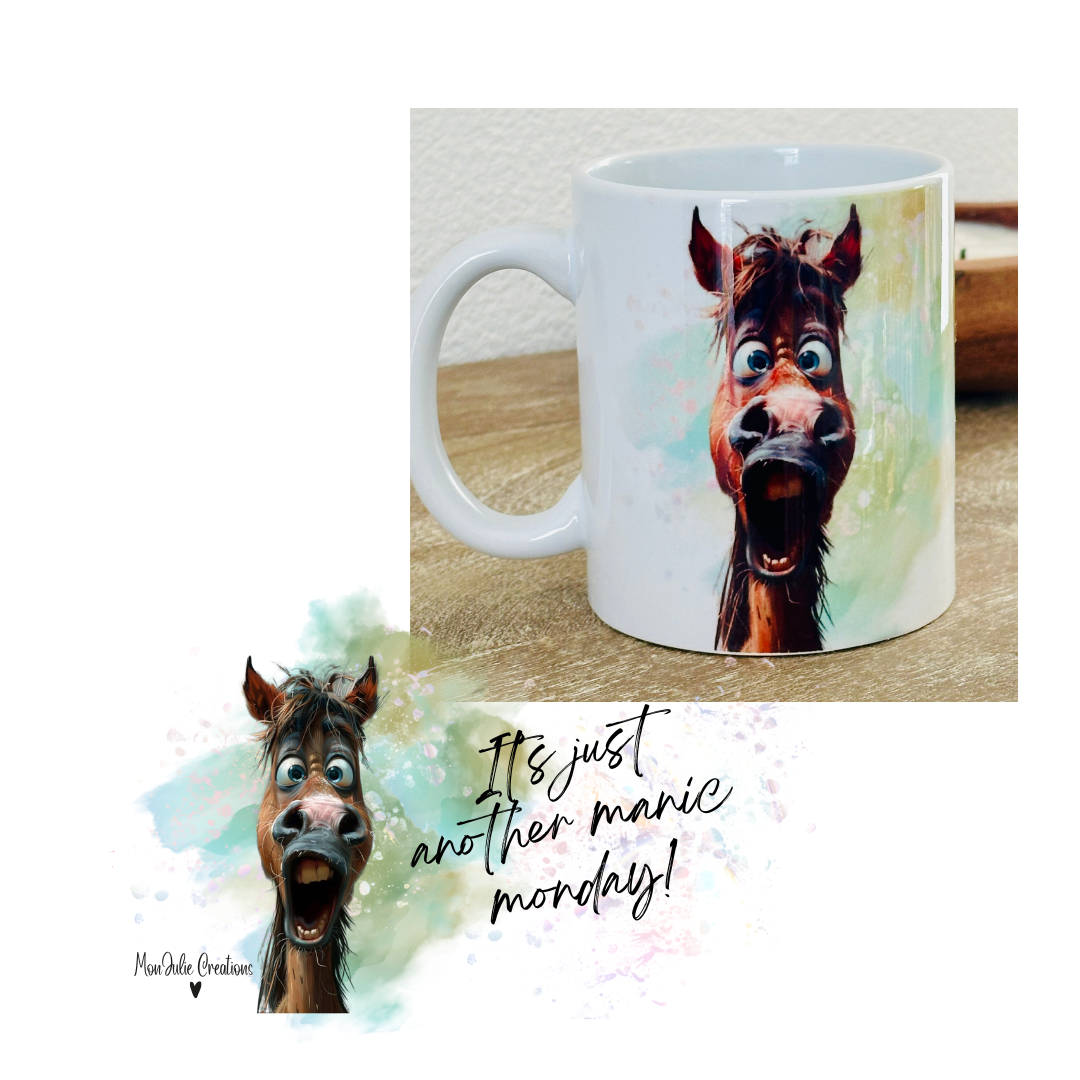 Tazza Mug per il Lunedi' Originale e Ironica con Animali Divertenti