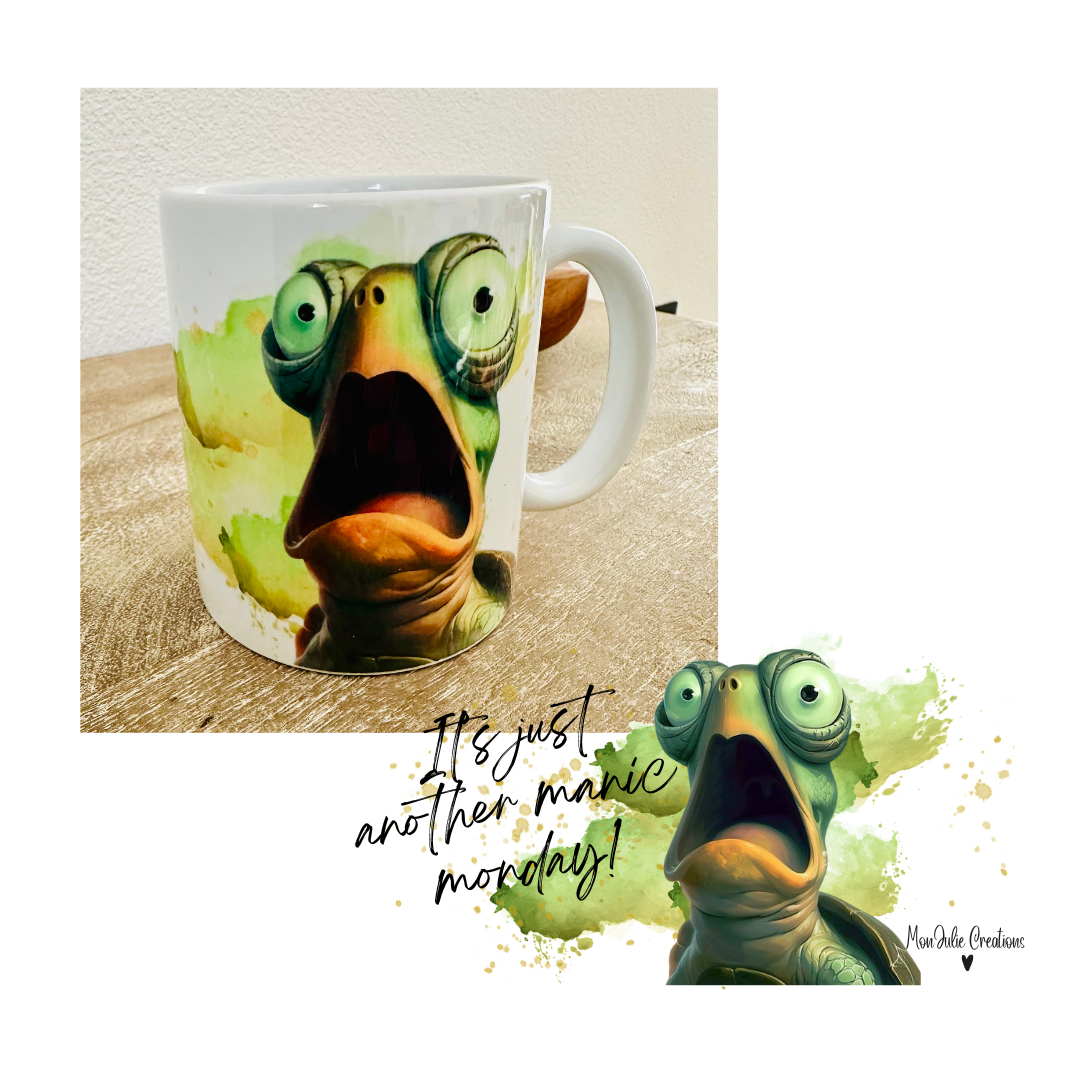 Tazza Mug per il Lunedi' Originale e Ironica con Animali Divertenti