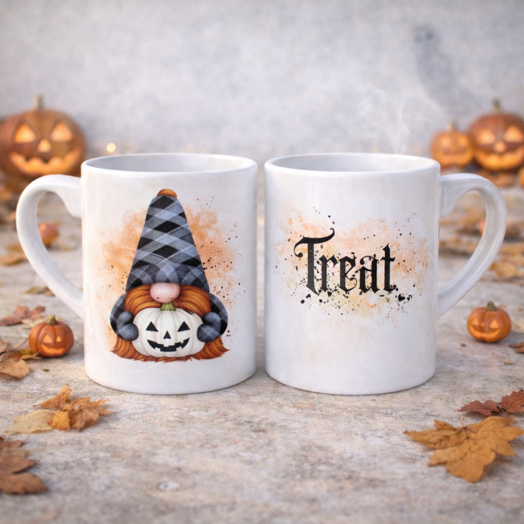 Tazze Mug Halloween con Gnomi - Originale Idea Regalo