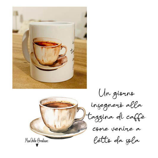 Tazza Mug Originalie con una Grafica Unica per gli Appassionati del Caffè