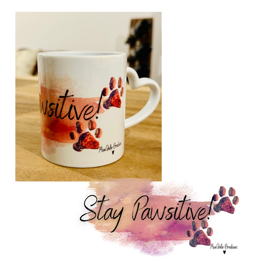 Tazza Mug con Zampe di Cane e Gatto Originale