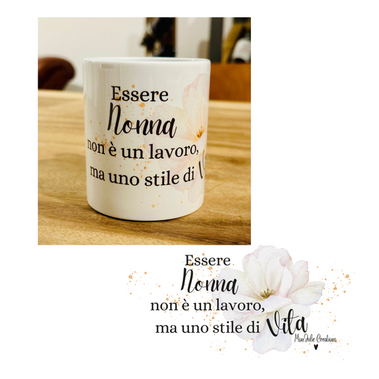 Tazza Mug per Nonno e Nonna Originale con Dedica