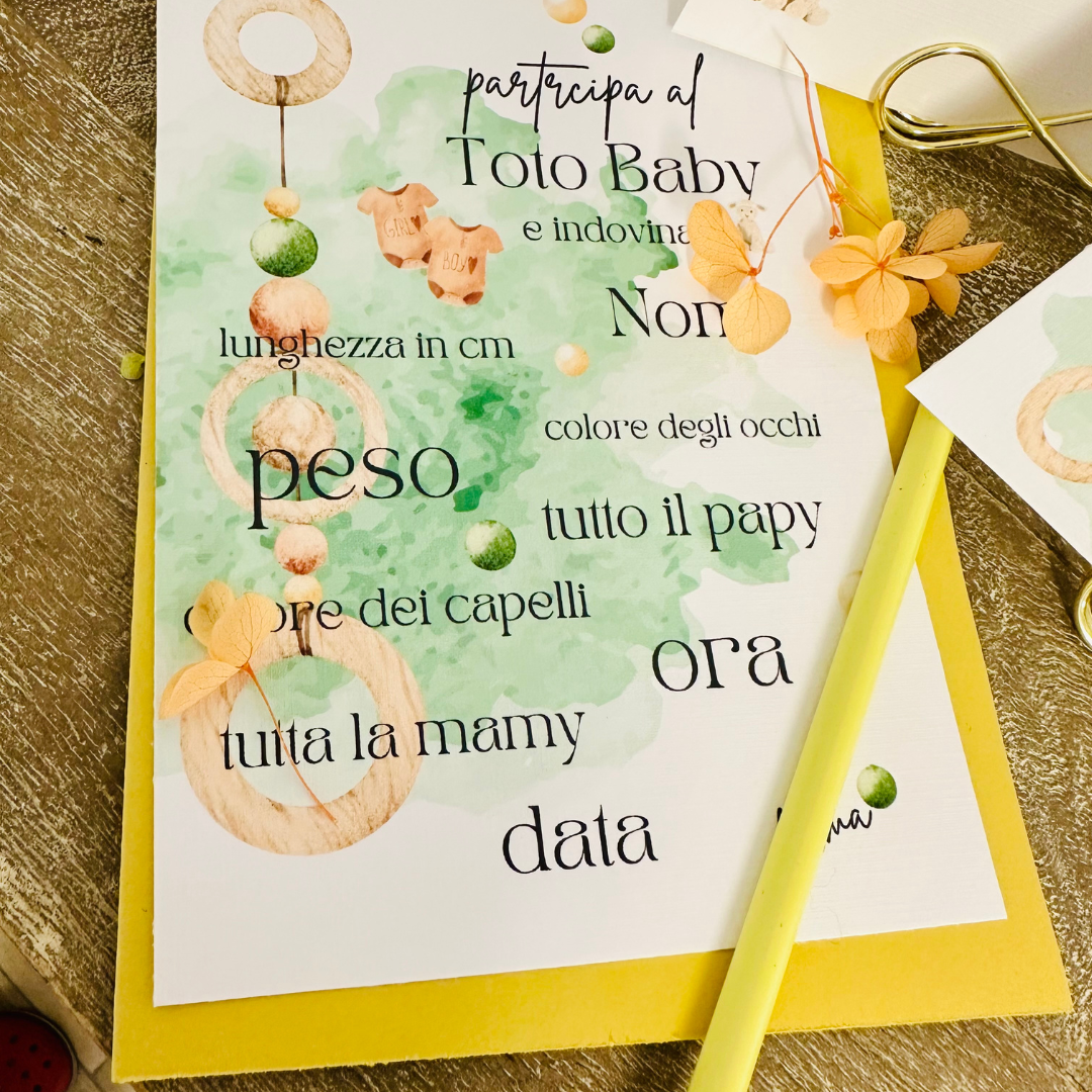 Inviti e giochi originali per gender reveal