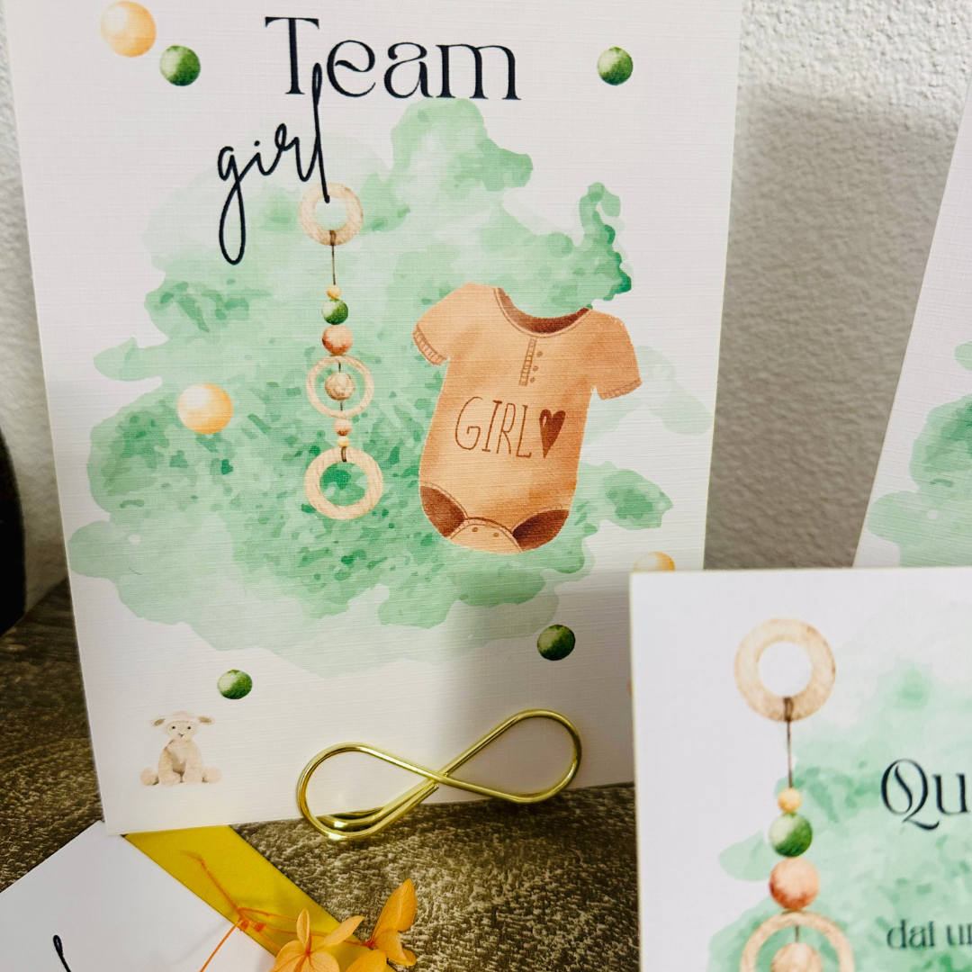 inviti e giochi originali per gender reveal 