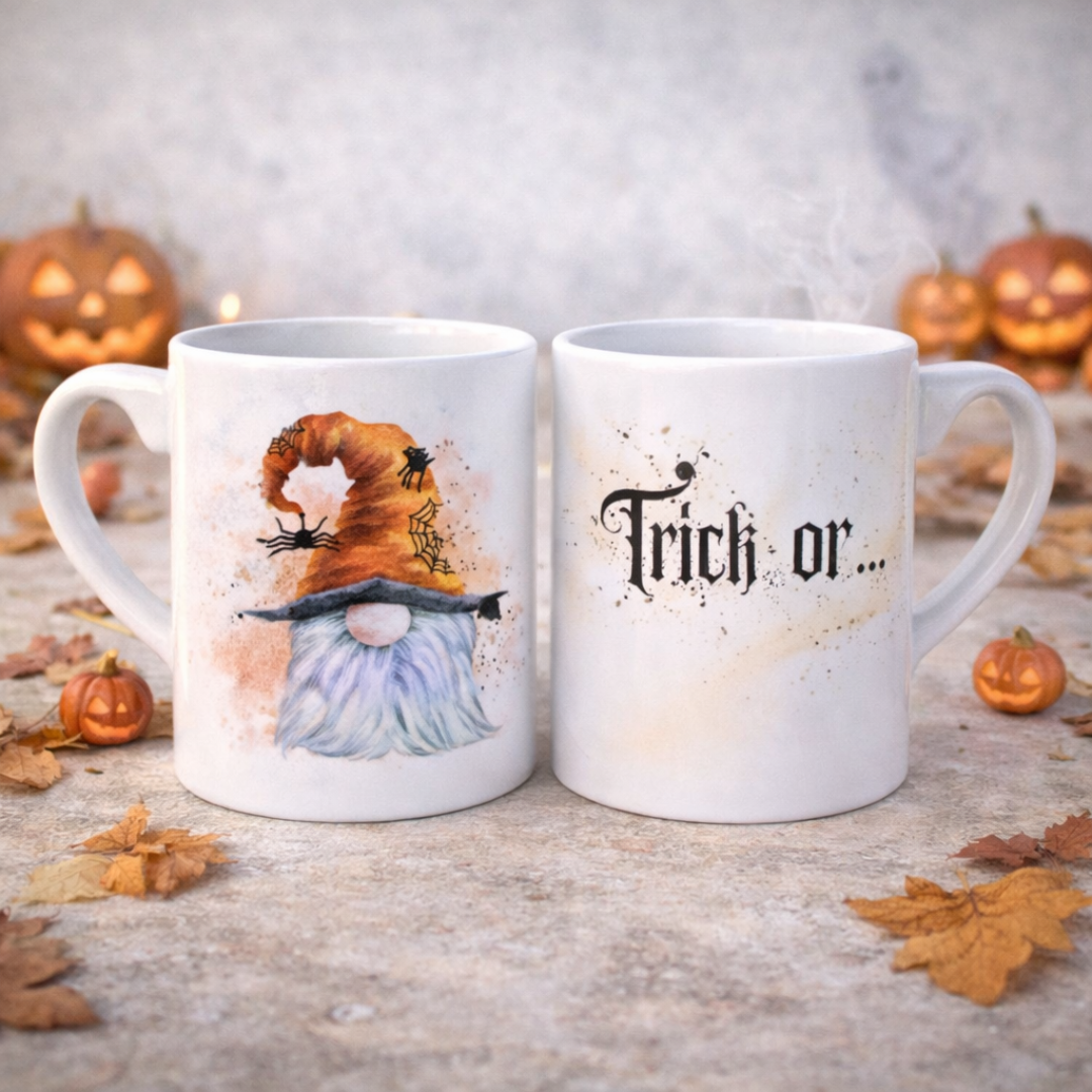 Tazze Mug Halloween con Gnomi - Originale Idea Regalo