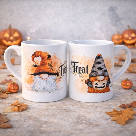Tazze Mug Halloween con Gnomi - Originale Idea Regalo